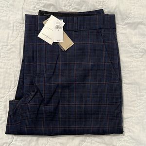 Banana Republic Logan Navy Trouser